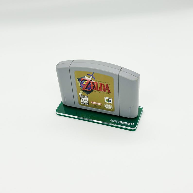 Nintendo64 (N64) Cartridge Display Green