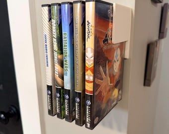 Floating Nintendo GameCube Games with Command Strips