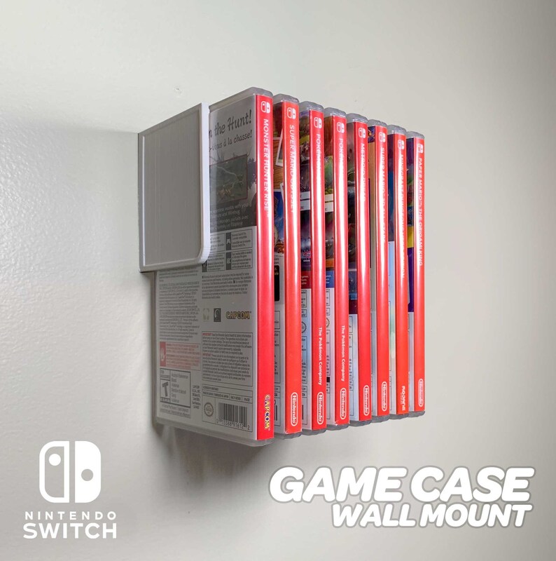 Floating Game Shelf for Nintendo Switch Includes 3M Command Etsy