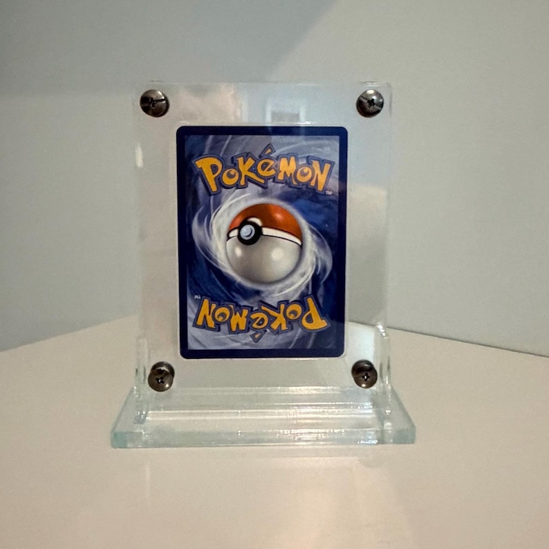 back of a single card