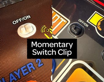 Arcade1Up Momentary Switch Clips (6 enthalten) | Versand im Preis inbegriffen