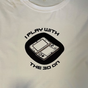 Nintendo 3DS T-Shirt for Nintendo 3DS collectors