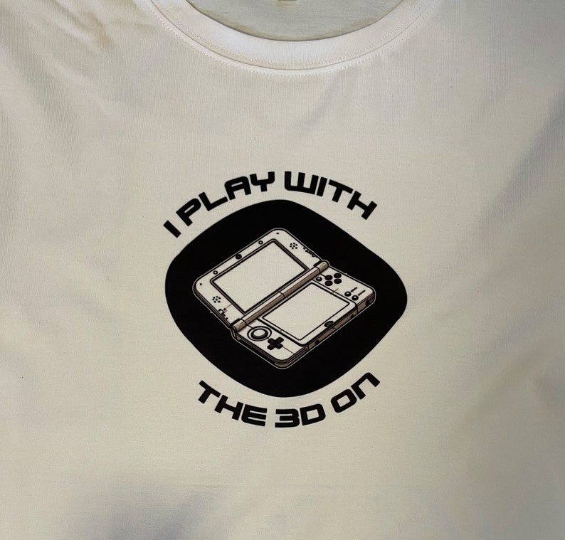 Nintendo 3DS T-Shirt for Nintendo 3DS collectors