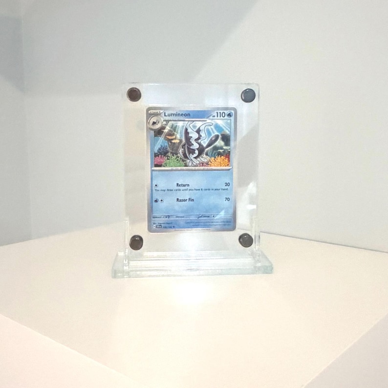 Pokemon Card Display, single card
