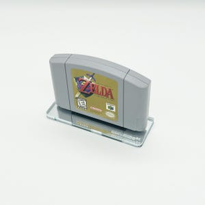 Nintendo64 (N64) Cartridge Display Silver