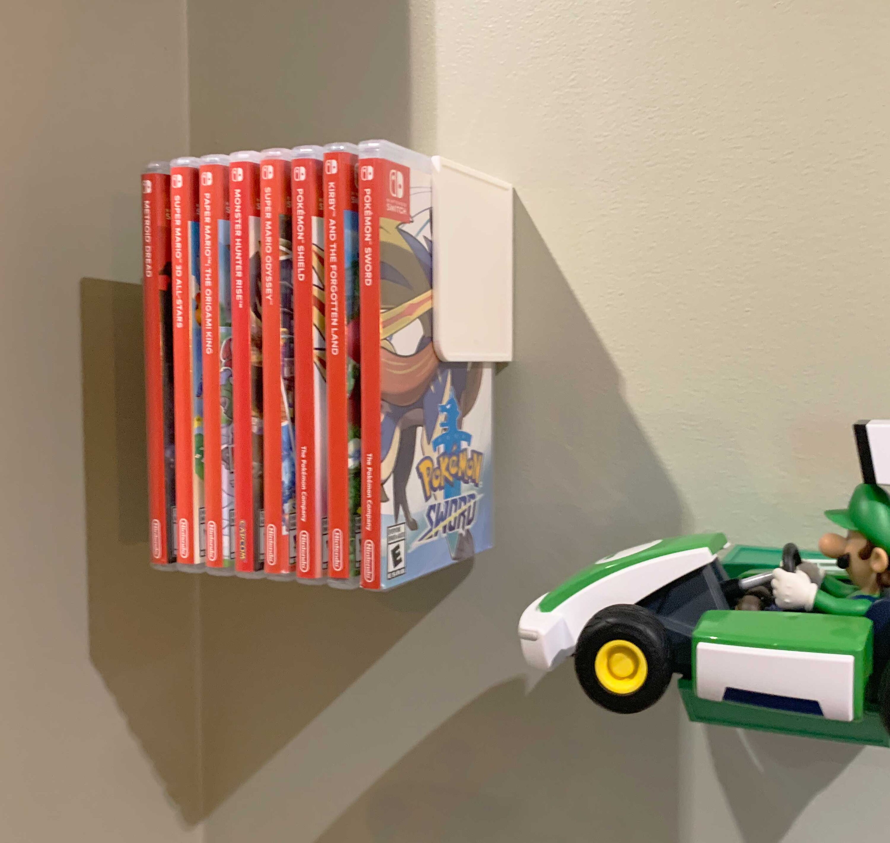 Floating Game Shelf for Nintendo Switch Includes 3M Command Etsy