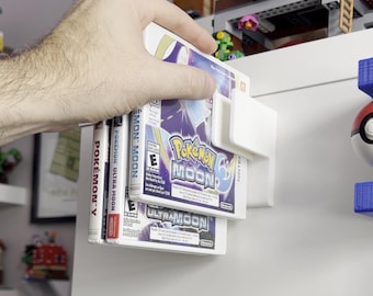 Floating Nintendo 3DS Games with Command Strips