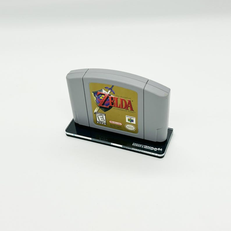 Nintendo64 (N64) Cartridge Display Black