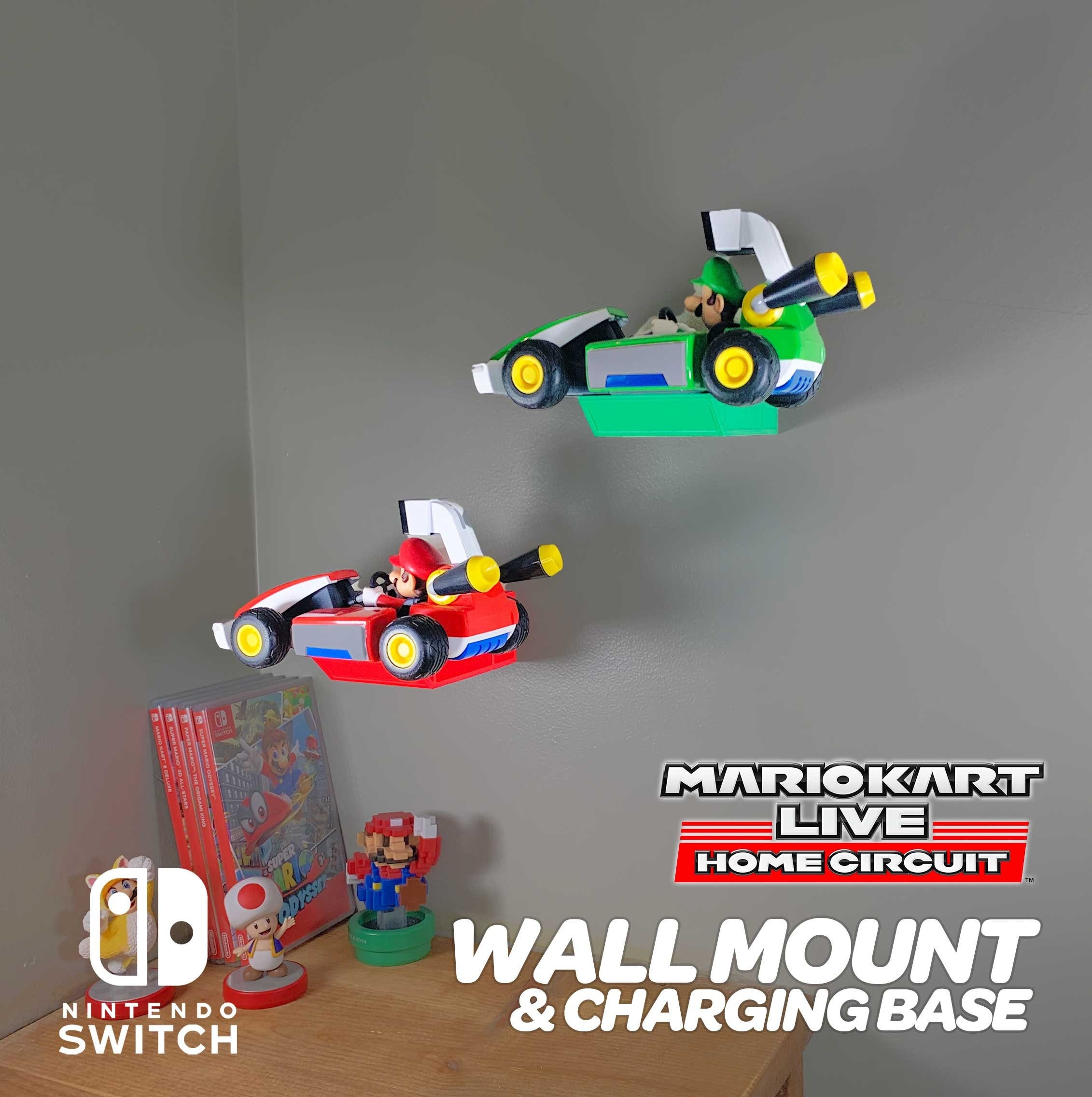 マリオカート ライブ ホームサーキット ウォールマウント＆充電ベース