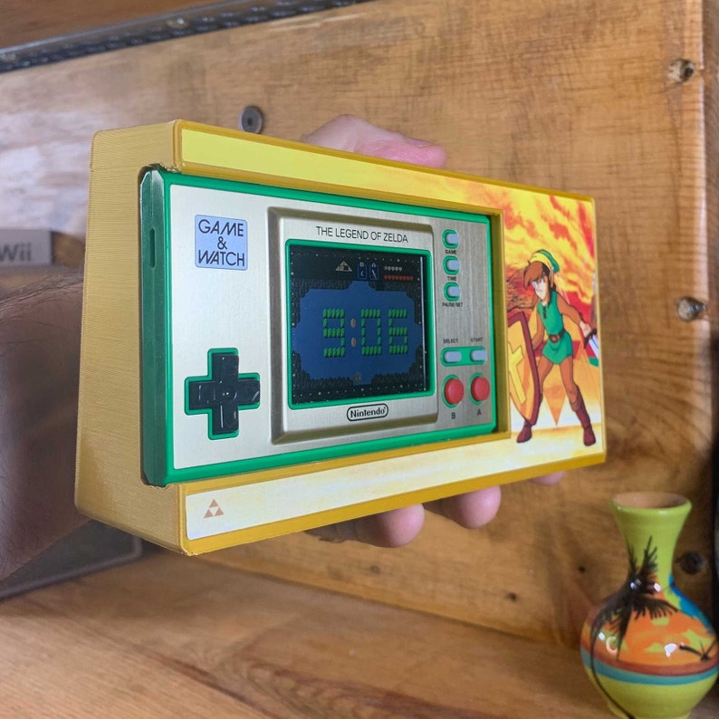 Zelda Game & Watch Shelf MEGA Wall Mount/desk Stand Etsy