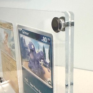 Pokémon or sports cards display
