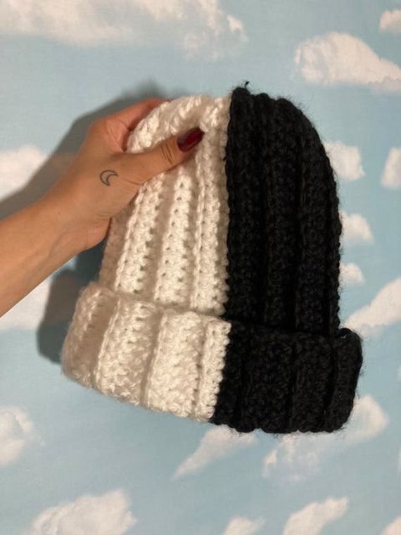 Custom Split Color Chunky Crochet 