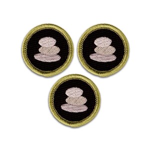 The "Well Balanced" Merit Badge SET - Dopamine Molecule