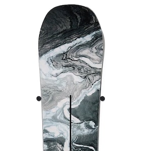 Minimalistiskt väggfäste för snowboard, militärklassad gummihängare, förvaring av snowboarddisplay