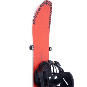 Snowboard Wall Mount, Snowboard Hanger, Snowboard rack, Snowboard display, Snowboard hooks, Snowboard brackets - Acrylic and Vulcanized