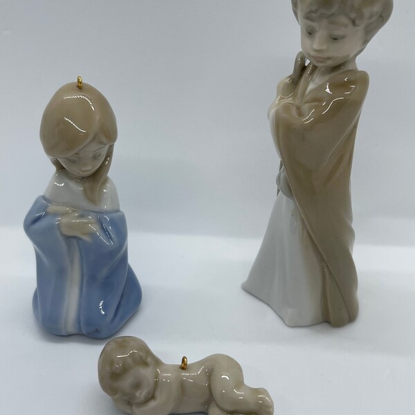 Lladro nativity Ornaments Etsy
