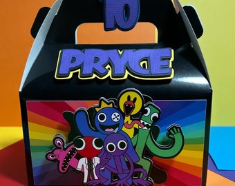 Rainbow friends inspired Gable Boxes