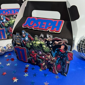 Superheroes Gable Boxes