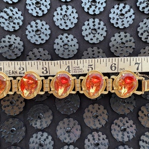 elizabeth morrey mid century modern gold chunky bracelet image 7