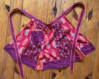 Vintage Anthropologie Paisley Apron