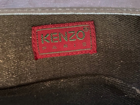 Vintage 80"s Kenzo Buckskin Pointy Toed Flats - image 2