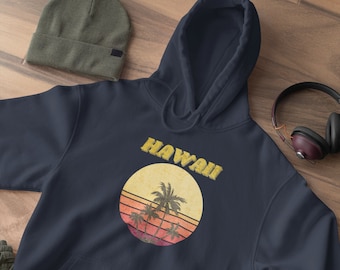 Hawaii Hoodie, Aloha Sweatshirt, Hawaii Vacation Hoodie, Beach Hoodie, Hawaii Sweatshirt, Vintage Sweatshirt, Aloha Shirt, Hawaii Shirt