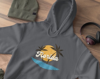 Florida Shirt, Florida Beach Hoodie, Florida Apparel, Florida Lover Gift, Florida Travel Hoodie, Sunshine State, Florida Souvenir