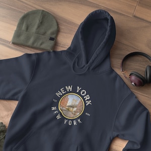 New York City, NYC, NYC Hoodie, New York Shirt, Hoodie, Sweatshirt, Shirt, Clothing, New York City Pullover, NYC Gift, Dumbo, Brooklyn