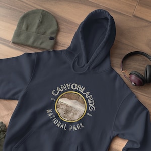 Canyonlands National Park, Canyonlands, Utah, Moab, Canyonlands Hoodie, National Park, National Park Apparel, Hoodie, Sweatshirt, Fleece