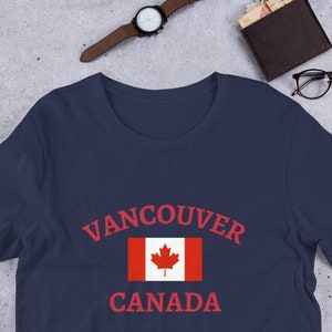 Vancouver T-Shirt, Canada T-Shirt, Vancouver, Canada, Vancouver Canada, Vancouver Shirt, Canada Flag, Canadian Flag Shirt, Canada Tee