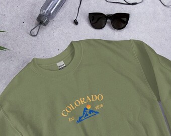 Colorado Sweatshirt, Rocky Mountain Sweatshirt, Cozy Mountain-Inspired Sweatshirt, Cozy Colorado Sweatshirt