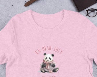 Camiseta de Panda: Arte de tejido de panda increíblemente ingenioso y adorable para amantes del hilado