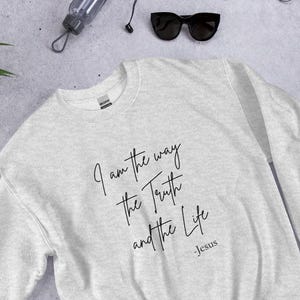 Sweat-shirt chrétien, cadeau religieux, vêtement religieux, chemise chrétienne, sweat-shirt religieux, chemise verset de la Bible
