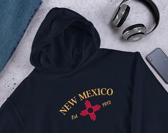 New Mexico Hoodie, New Mexico, New Mexico Hoodie, New Mexico Gift, New Mexico Pullover, New Mexico Hoodie, American Southwest