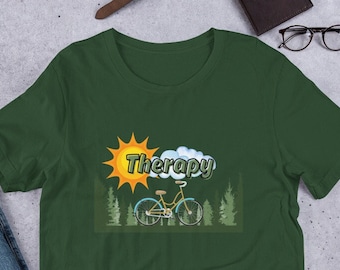 Cycling Enthusiast T-Shirt, Bicycle T-Shirt, Perfect Gift for Cyclists, Birthday Gift for Biking Enthusiasts, Perfect for Bike Rides