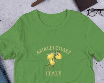 Amalfi Coast T-Shirt, Amalfi Coast Tee, Italy Trip Souvenir, Amalfi Coast Inspired, Amalfi Coast Lemon Tee