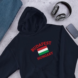 Budapest Hoodie, Budapest Hungary, Hungary Flag Hoodie, Hungarian Flag Sweatshirt, Budapest Souvenir, Hungary Hoodie