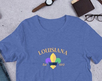 Louisiana Tee, Louisiana, Louisiana T-Shirt, Perfect Gift for Louisiana Natives, Gift for Cajun Friends
