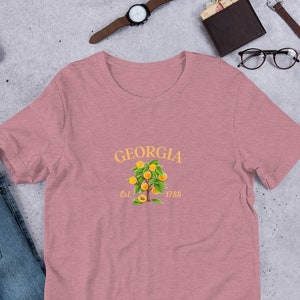 Georgia T-Shirt, Georgia, Georgia Peach Tee, Georgia Gift, Georgia Shirt