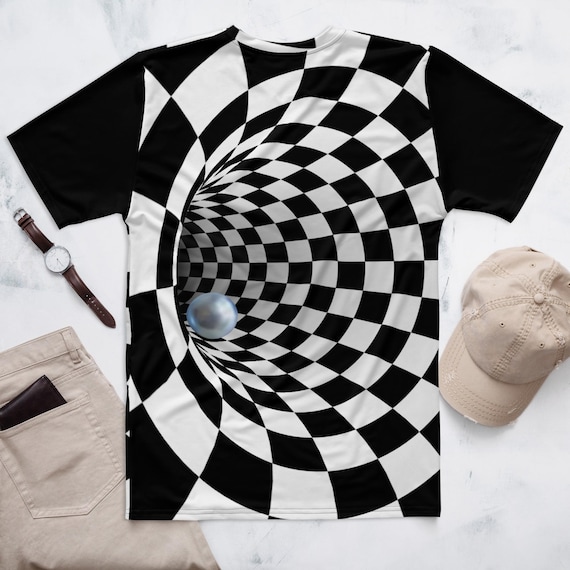 3D Illusion Shirt, Warped Tunnel Shirt, Eye-catching 3D