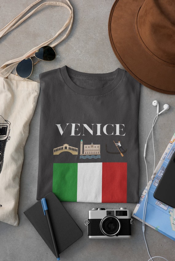 ヴェネツィア、イタリア T シャツ、イタリア、ヴェネツィア T シャツ