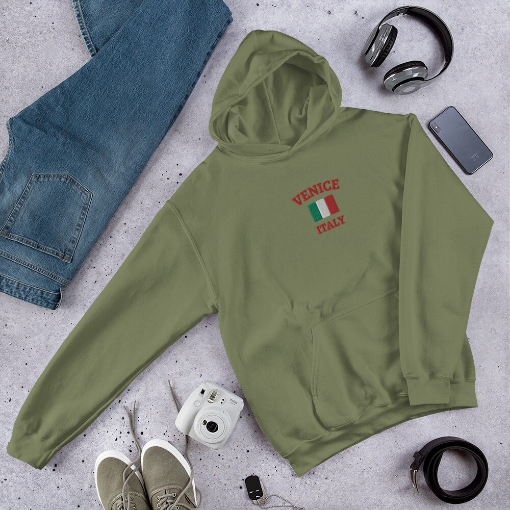 RARE‼️VENICEW PIRCED HOODIE Liberty Spike Hoodie [Ocean] – VeniceW