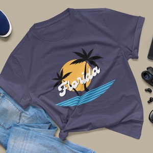 Florida Shirt, Florida Beach TShirt, Florida Apparel, Florida Lover Gift, Florida Travel T-Shirt, Sunshine State, Florida Souvenir