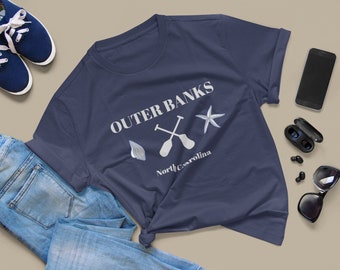 Outer Banks, North Carolina, Hatteras, Nags Head, Carolina Tee, Outer Banks T-Shirt, Clothing, Beach Shirt, North Carolina Tee, OBX, T-Shirt