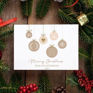 Holiday Post Cards, Merry Christmas Cards, Ornament Post Cards, Custom Christmas Cards, Personalized Christmas Cards, Holiday Post Cards