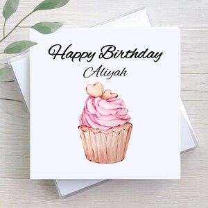Cute Birthday Card, Birthday Gift For Her, Gift For Daughter, Card For Daughter, Card For Granddaughter, Card For Her, Custom Greeting Card