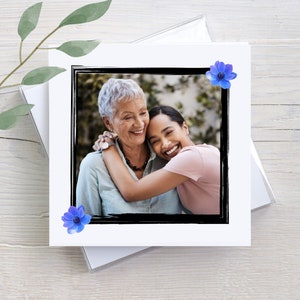 Personalized Mother's Day Card, Custom Greeting Card, Personalized Mother's Day Gift, Custom Gift For Mom, Custom Photo Card For Mom