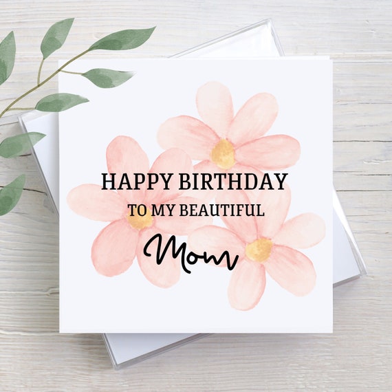 A Birthday Blessing for Mom: Personalized Gift