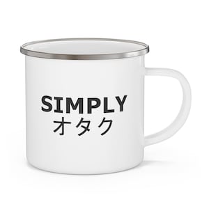 Simply Otaku Enamel Mug