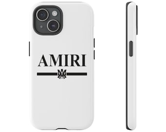 Stylish Phone Case for Fashion Lovers, Trendy Tech Accessory, Cool Gift for Him/Her, Modern Phone Cover, Amiri Design